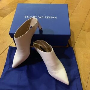 Stuart Weizman Mira Leather Mules